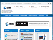 Tablet Screenshot of consumerelectronicsgroup.com